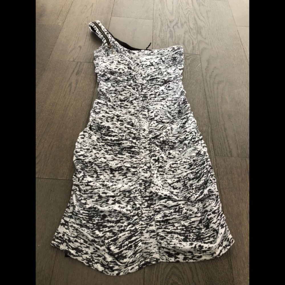 GUC Guess One-Shoulder Mini Dress